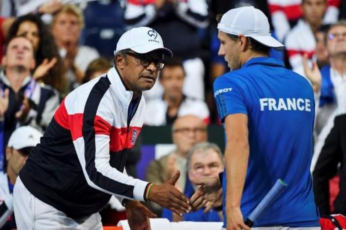 Pouille bezorgt Frankrijk tegen Spanje dubbele voorsprong in halve finales Davis Cup