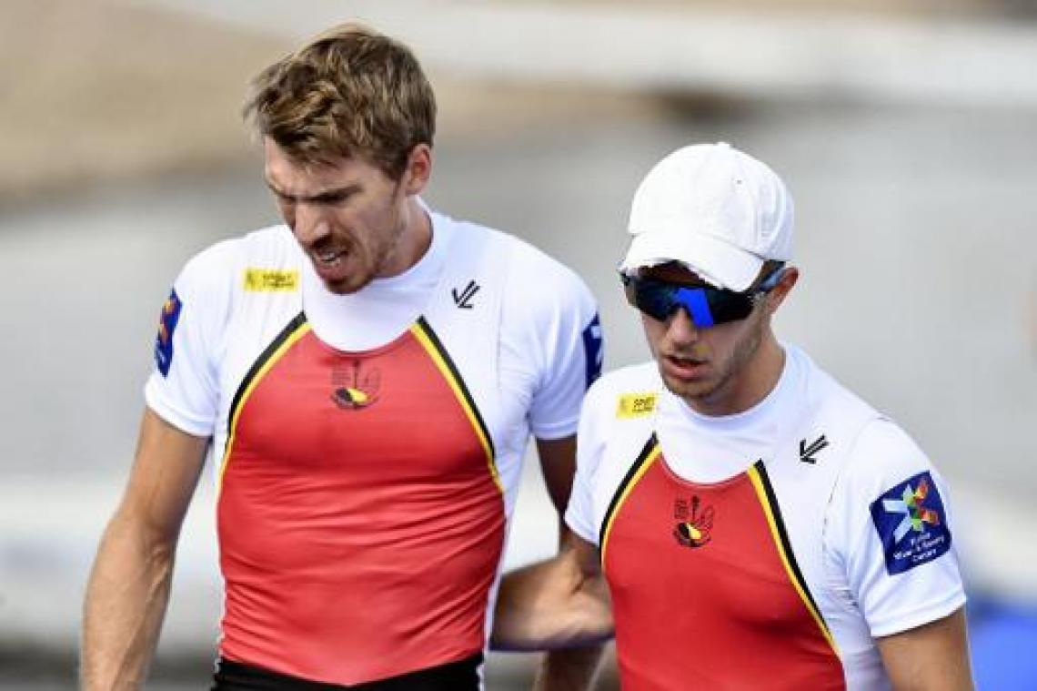 Tim Brys en Niels Van Zandweghe veroveren brons in lichte dubbeltwee