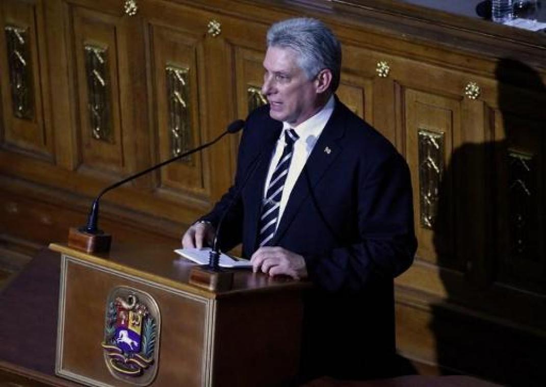 Cubaanse president pleit voor vastberaden houding ten aanzien van Verenigde Staten