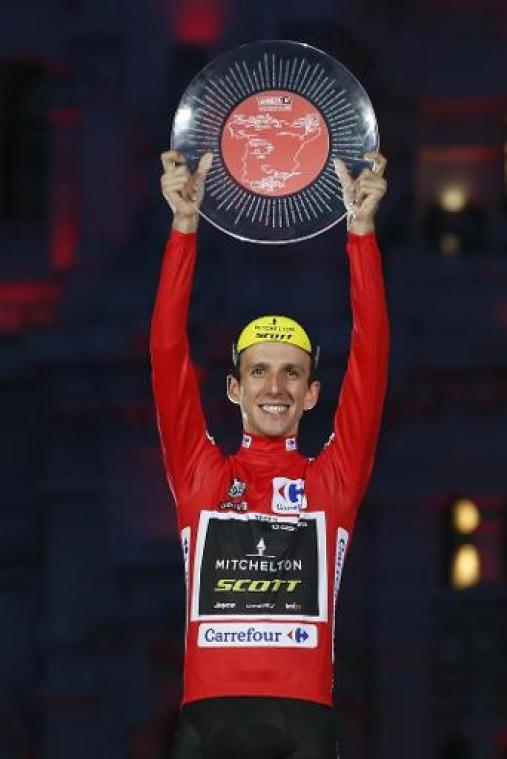 Vuelta - Simon Yates stoot Peter Sagan van troon in WorldTour-ranking