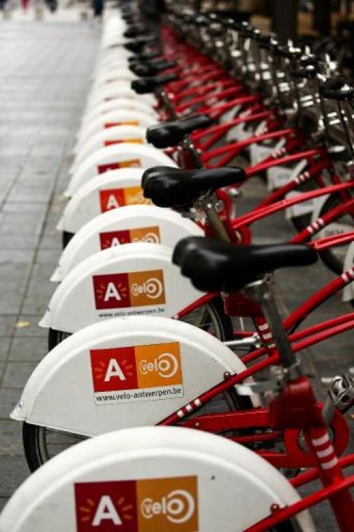 Gebruik van Antwerpse Velo's blijft stijgen, vooral binnenstad populair