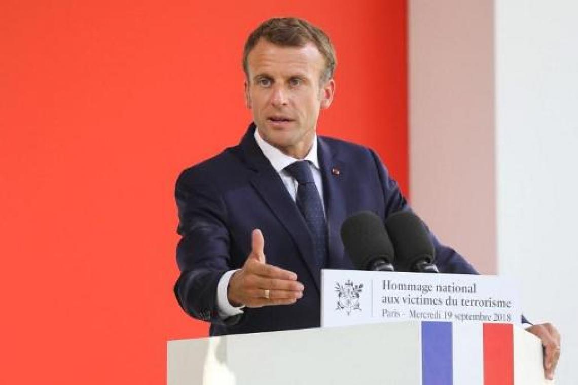 Macron ontmoet Trump in New York