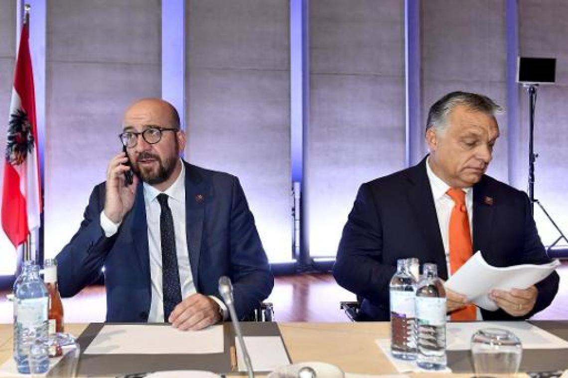 Charles Michel waarschuwt voor einde van Schengenzone