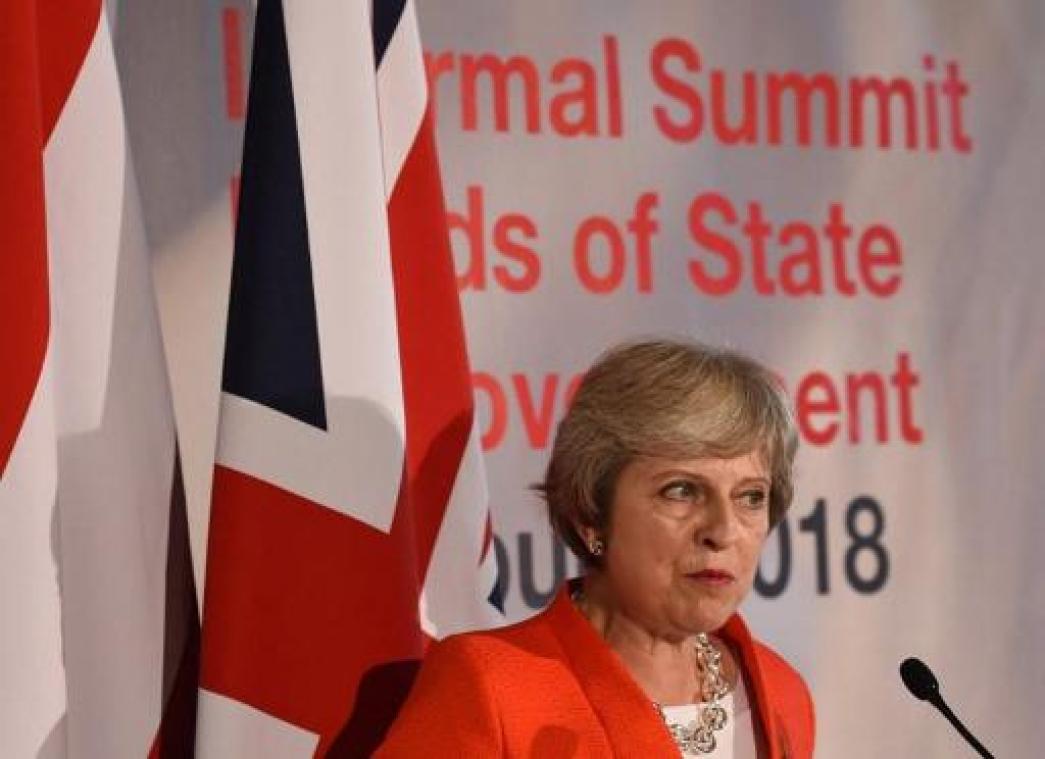 BBC: "Premier May niet van plan om brexitstrategie te wijzigen"