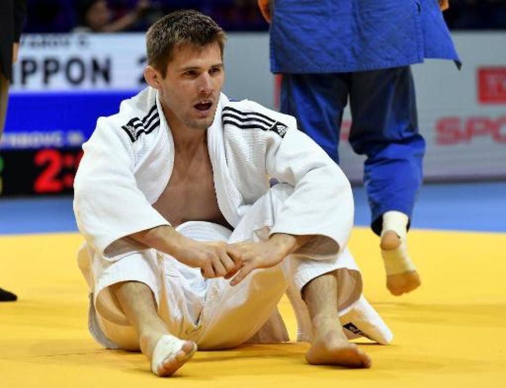 Kenneth Van Gansbeke strandt in zestiende finales van WK judo
