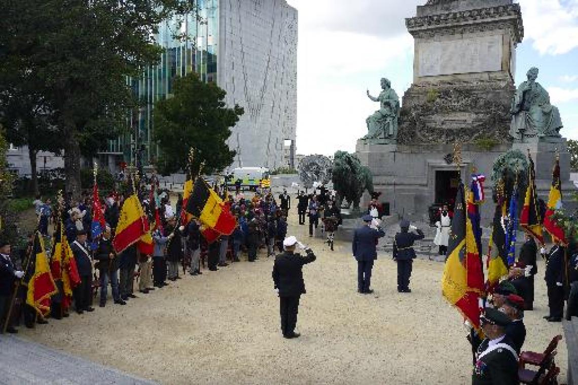 Hommage in Brussel aan slachtoffers Eerste Wereldoorlog