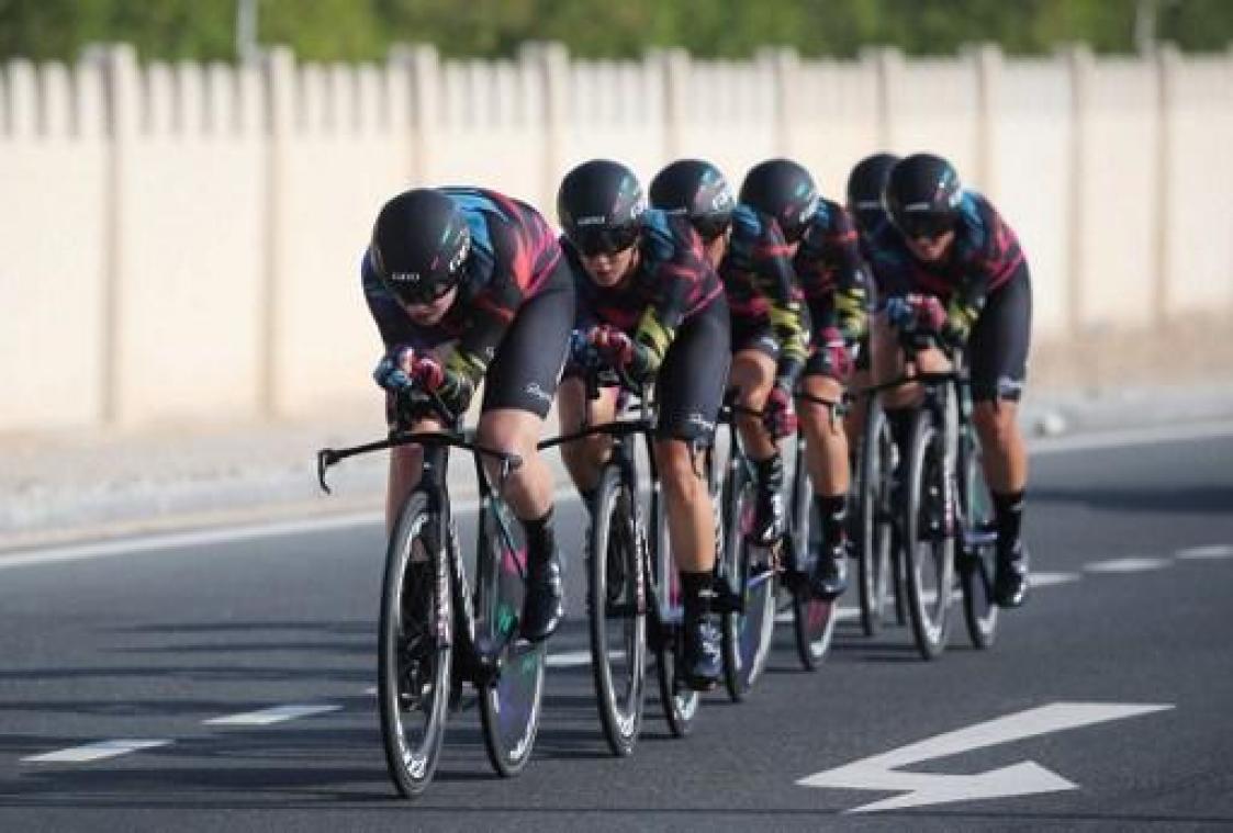 Canyon-SRAM Racing wint ploegentijdrit bij vrouwen
