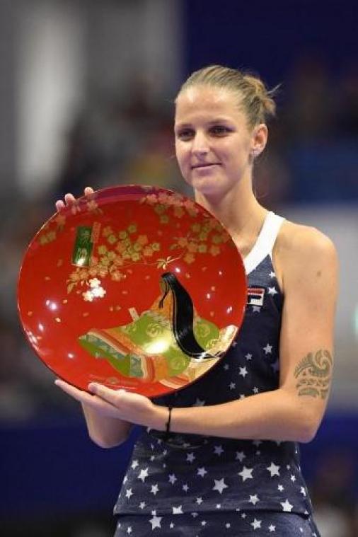 WTA Tokio - Karolina Pliskova steekt elfde toernooizege op zak