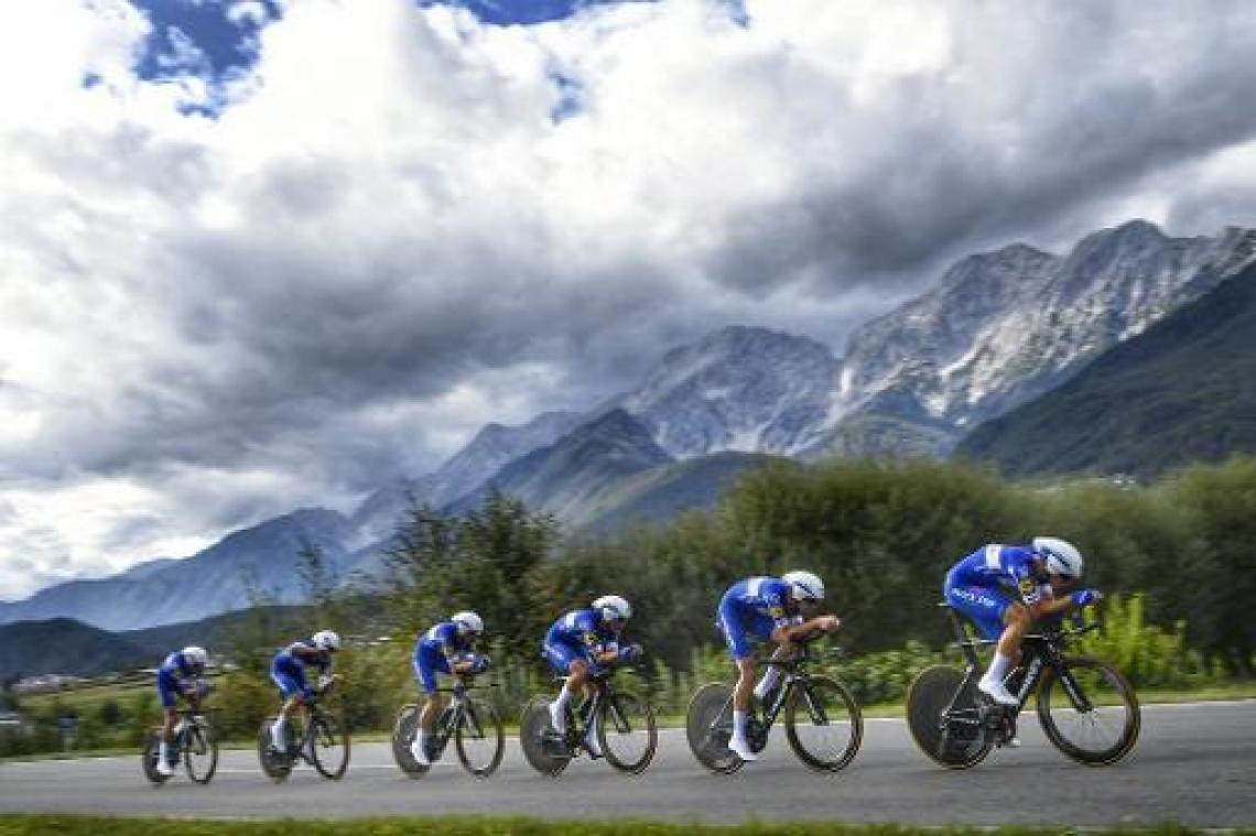 Quick-Step Floors pakt vierde wereldtitel ploegentijdrit
