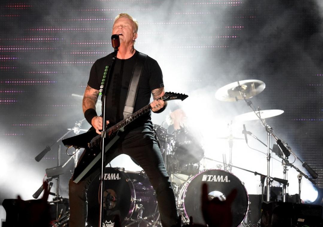Metallica palmt op 16 juni Koning Boudewijnstadion in