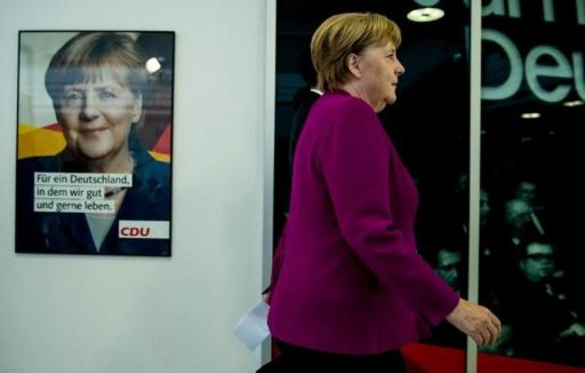 Merkel erkent fouten gemaakt te hebben in crisis rond topspion