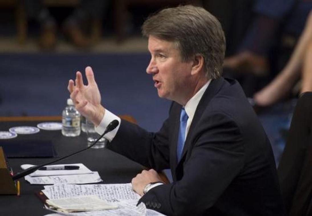 Kavanaugh is "niet geïntimideerd" door "lastercampagne"