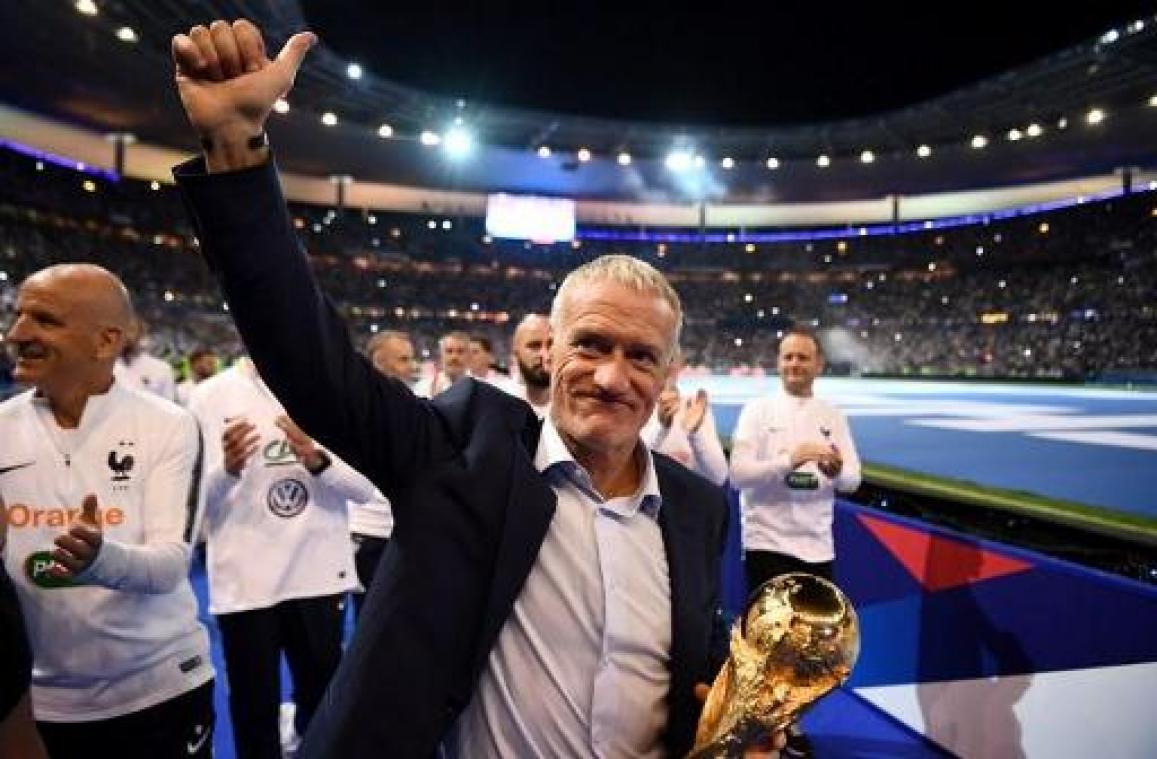 The Best FIFA Football Awards - Frans bondscoach Deschamps is trainer van het jaar, Pedros (Lyon) beste coach vrouwenteam