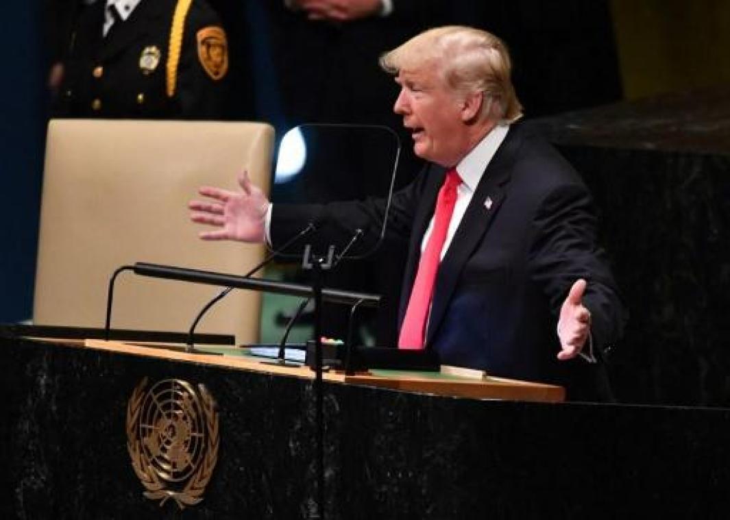 Trump haalt uit naar Internationaal Strafhof