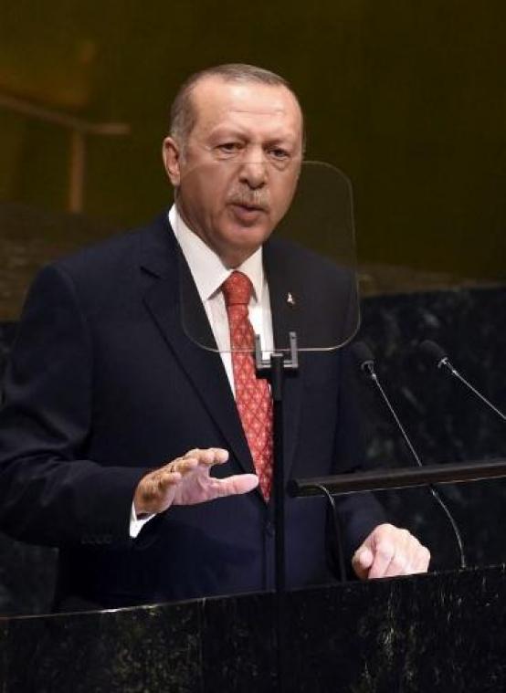 Erdogan hekelt de VS tijdens algemene vergadering in New York