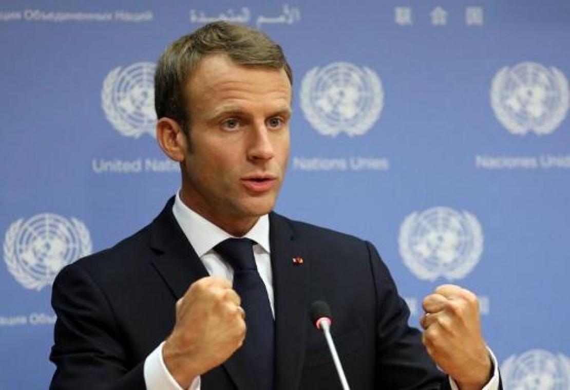 Macron: klimaatakkoord moet voorwaarde voor handelsovereenkomsten zijn