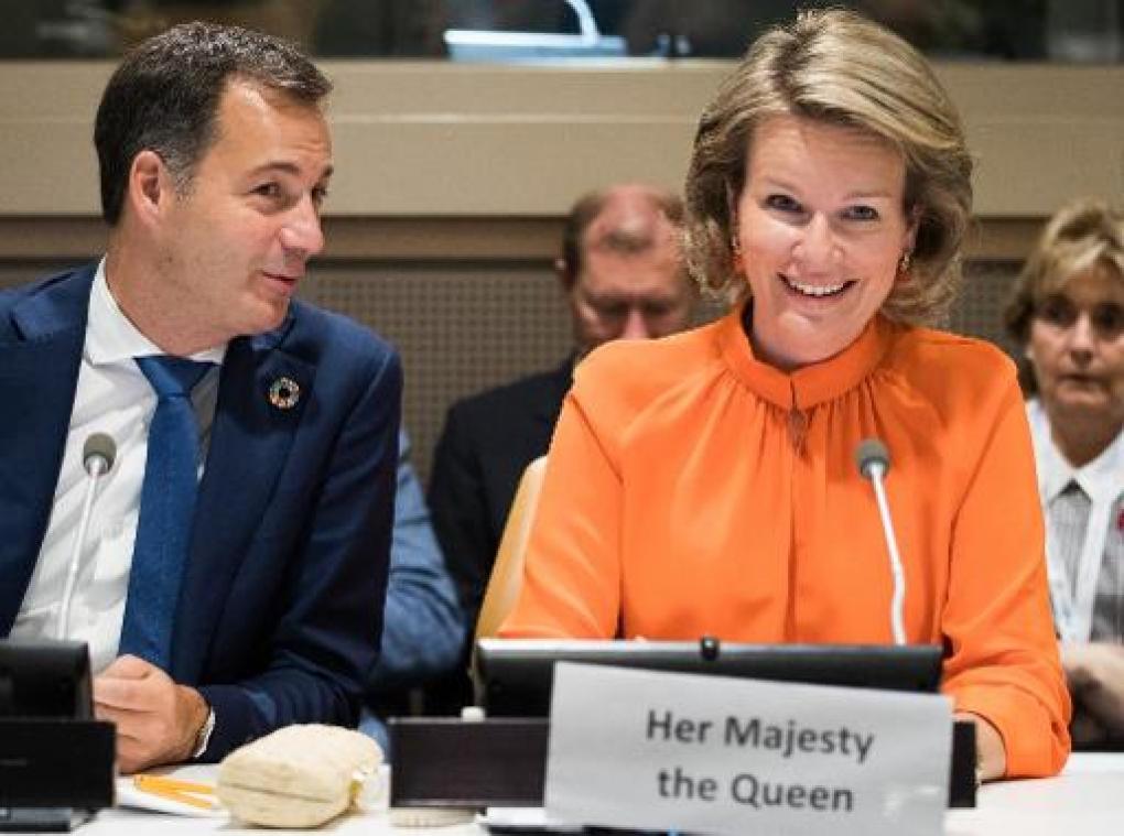 Algemene Vergadering VN - Koningin Mathilde woont jongerendebat over gendergelijkheid bij