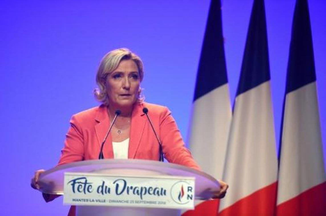 Frans gerecht geeft deel van inbeslaggenomen miljoenen van partij van Le Pen vrij