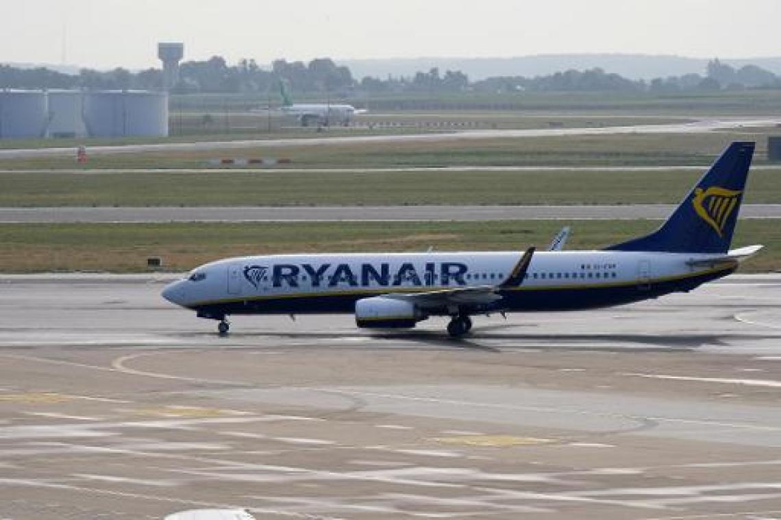 Vrijdag twee retourvluchten van Ryanair geschrapt op Brussels Airport