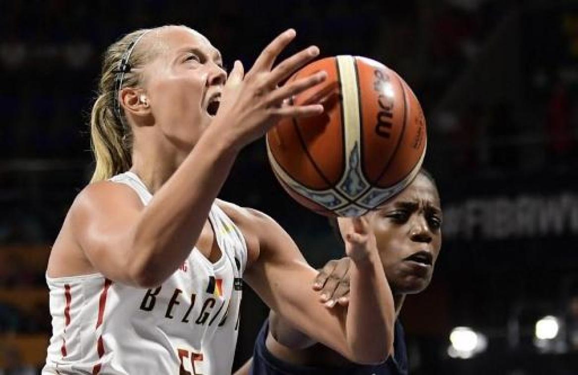 WK basket (v) - Julie Allemand na stuntzege tegen Frankrijk: "We beseffen het nog niet, dit is magnifiek"