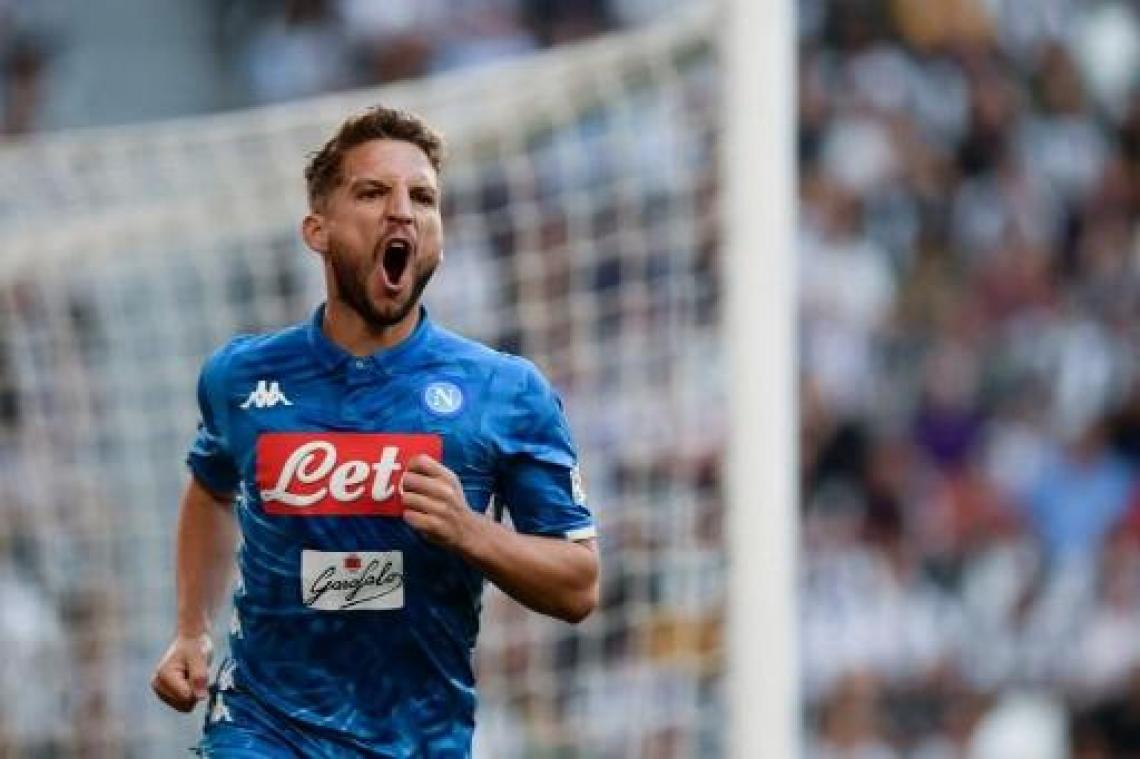 Belgen in het buitenland - Dries Mertens scoort tegen Juve, maar moet met lege handen naar huis