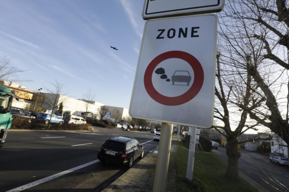 Brussel beboet voortaan auto's die zich niet houden aan LEZ