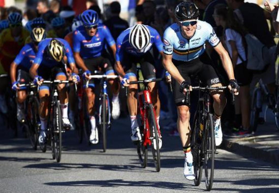 WK wielrennen - Ben Hermans (23ste) is beste landgenoot: "Blijf met een dubbel gevoel achter"