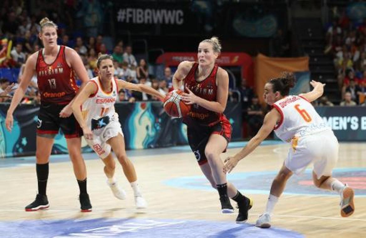 WK basket (v) - Belgian Cats verliezen troostfinale en worden eervol vierde