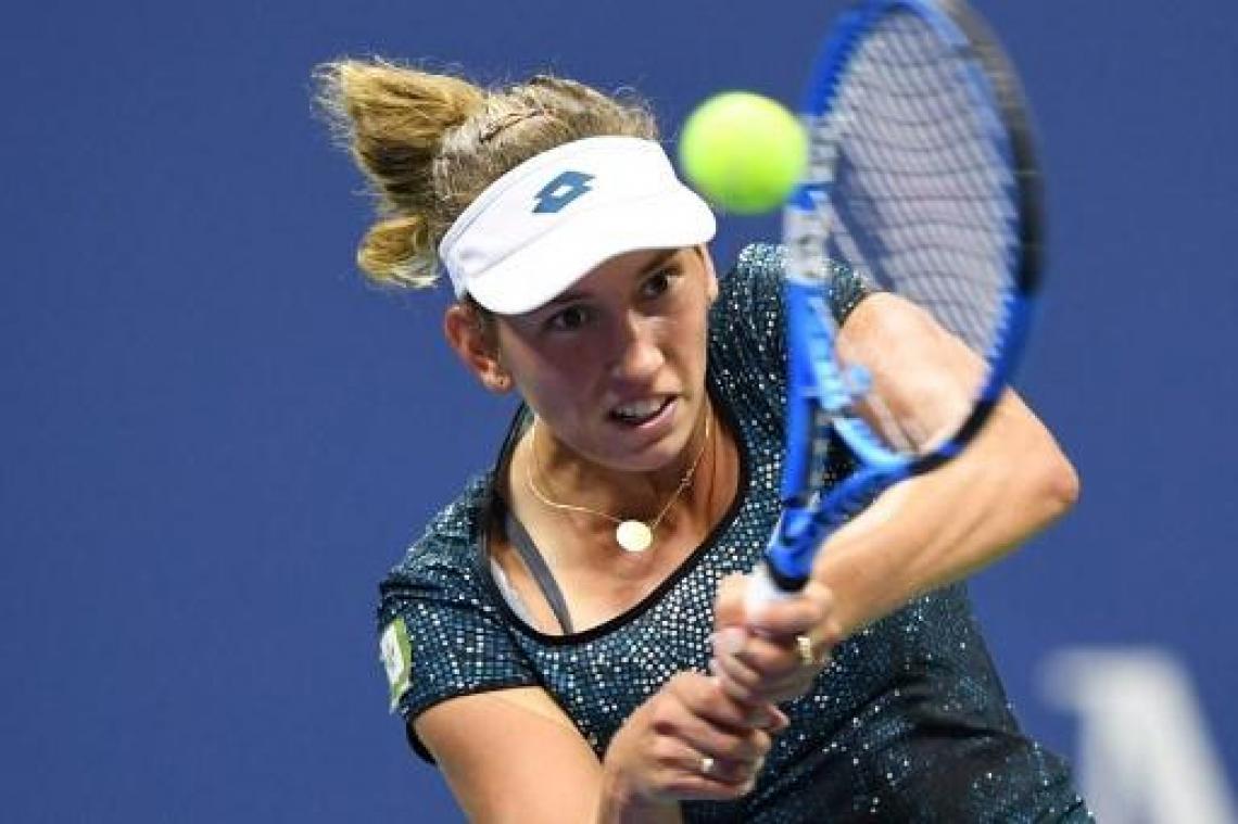 WTA Peking: Elise Mertens moet al na een ronde inpakken