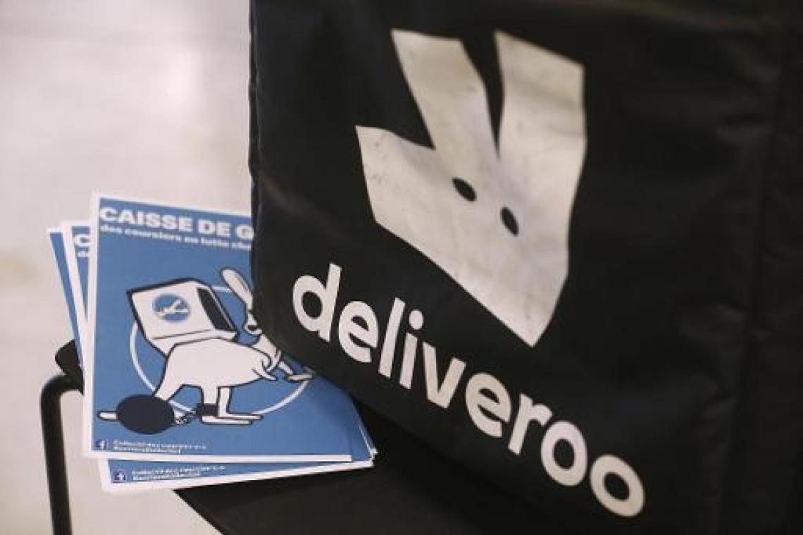 Justitie ondervraagt Deliveroo-koeriers