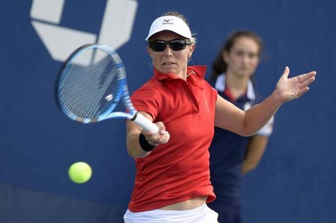 Kirsten Flipkens verliest kansloos van Bertens in tweede ronde op WTA-toernooi Peking