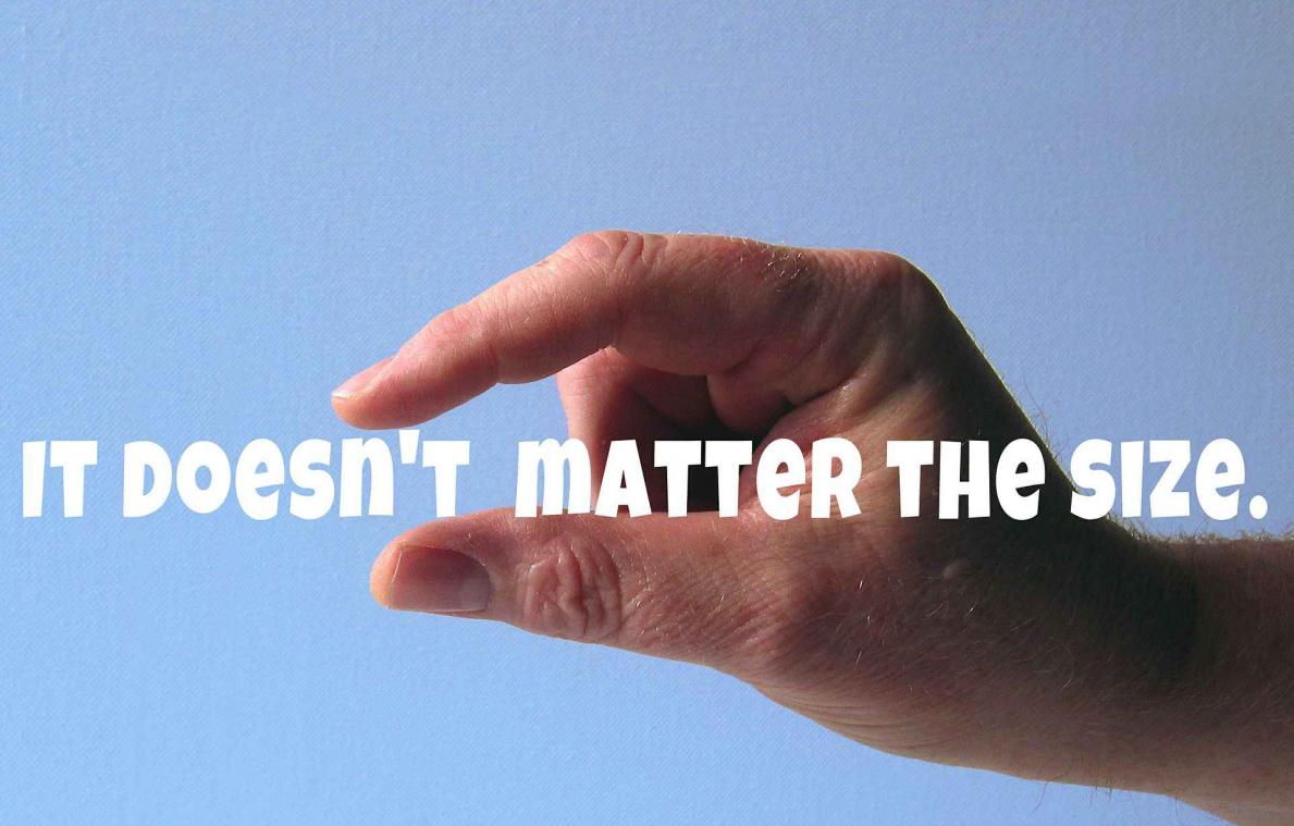 Verband tussen kleine handen en kleine penis is een mythe