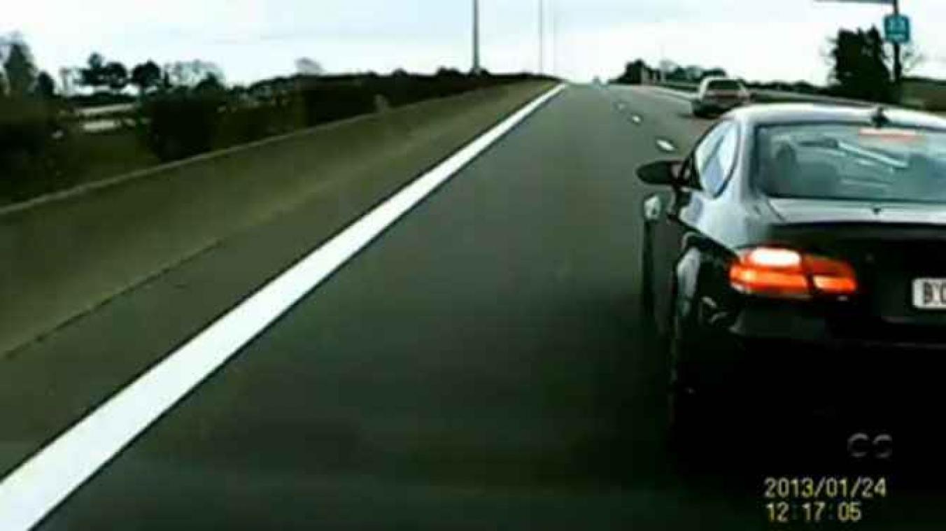 Wegpiraat veroordeeld dankzij dashcambeelden