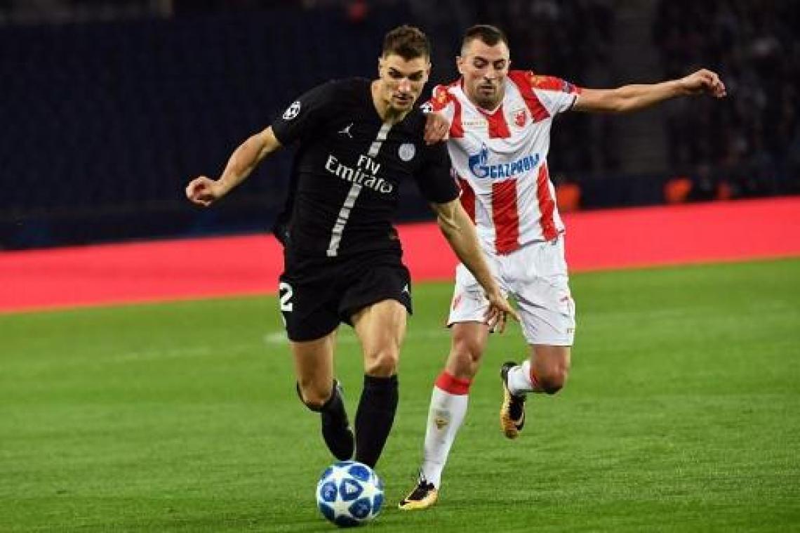 Hattrick Neymar en assist Meunier kleuren Parijs doelpuntenfestijn tegen Belgrado in Champions League