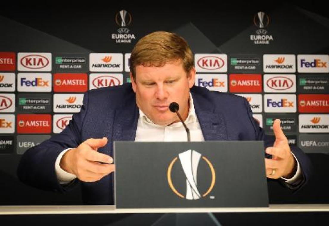 Europa League - "We hebben cadeaus uitgedeeld", baalt RSCA-coach Hein Vanhaezebrouck