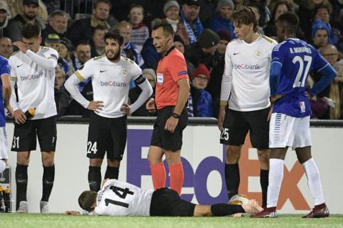 Europa League - Genk lijdt tegen Noorse Sarpsborg eerste nederlaag van het seizoen