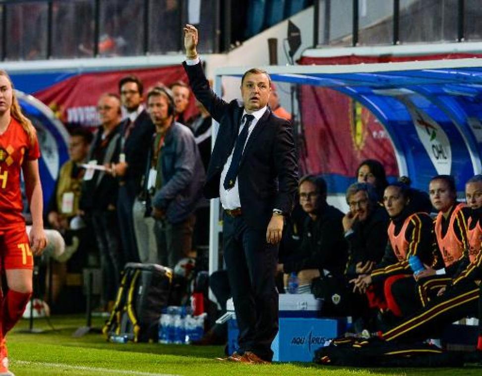 Kwal. WK voetbal (v) - Ives Serneels na draw tegen Zwitserland: "We zijn ontgoocheld, maar kansen blijven 50-50"