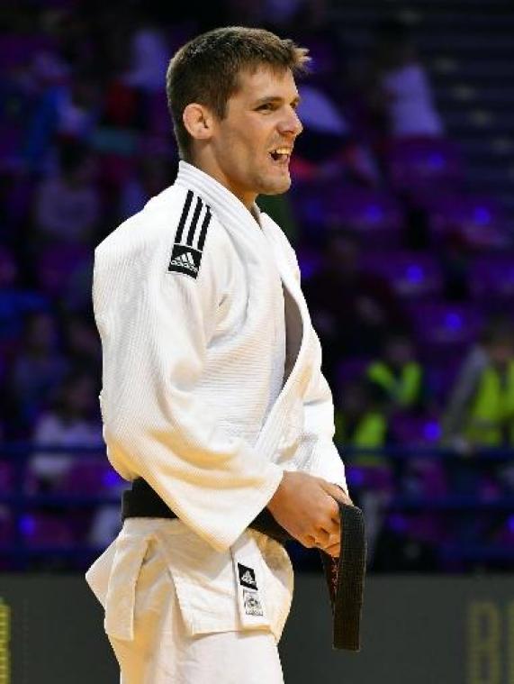 European Open judo - Kenneth Van Gansbeke pakt brons in Glasgow