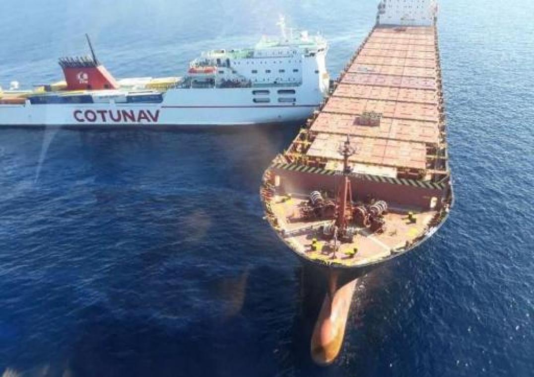 Schoonmaakoperatie gestart na botsing schepen bij Corsica
