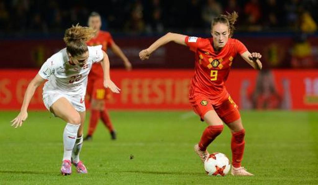 Kwal. WK voetbal (v) - Red Flames gaan in Zwitserland op zoek naar ticket voor barragefinale