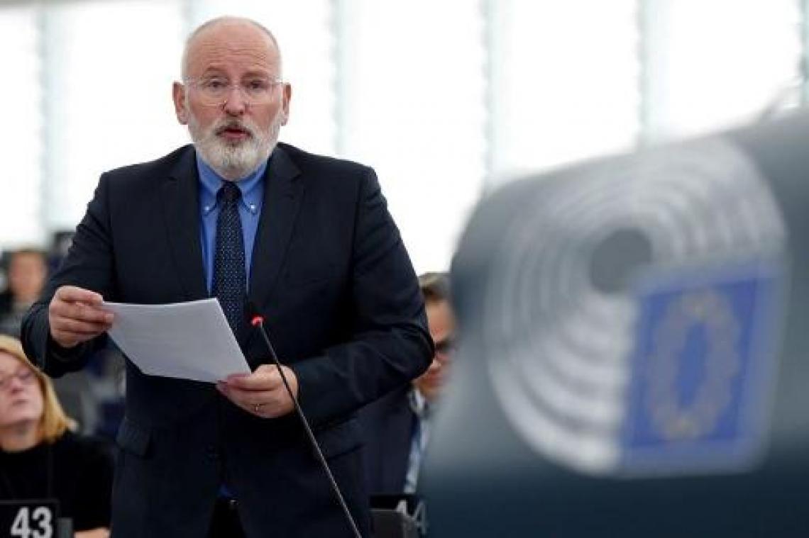 "Frans Timmermans wil Commissievoorzitter worden"