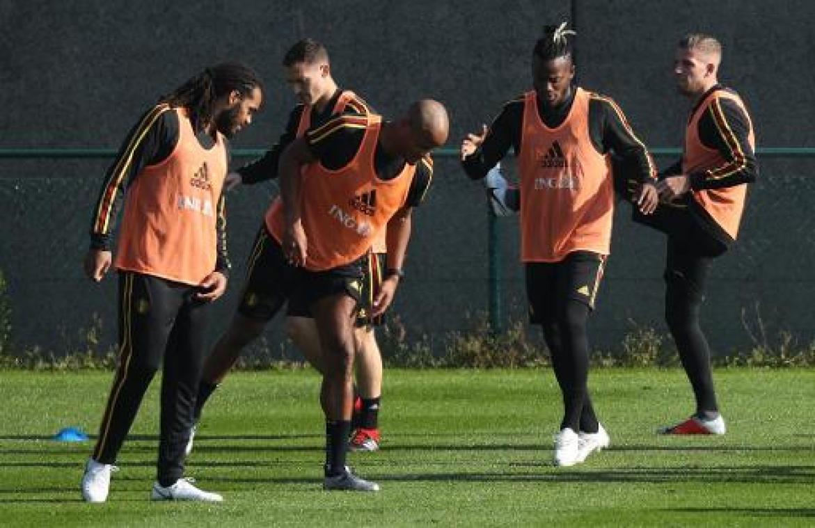 Eden Hazard is enige afwezige op training