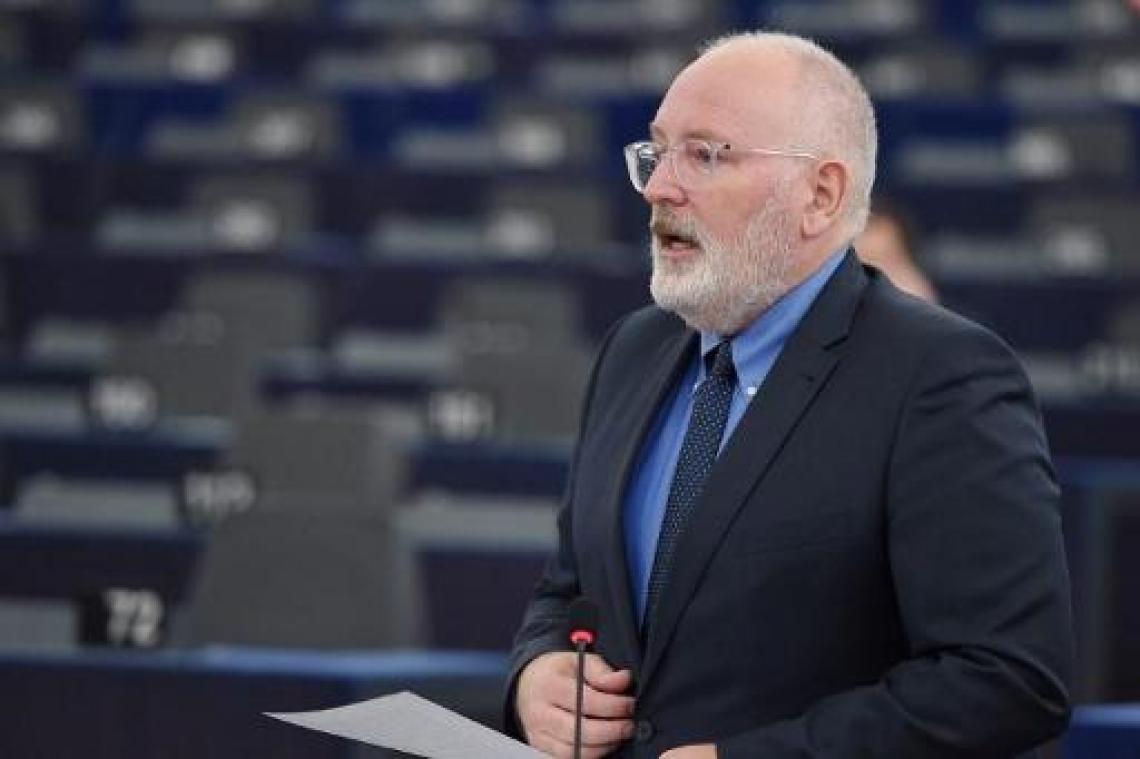 Ook Timmermans wil Europees Commissievoorzitter worden