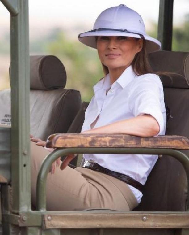 Melania Trump omschrijft zichzelf als "meest gepeste persoon ter wereld"