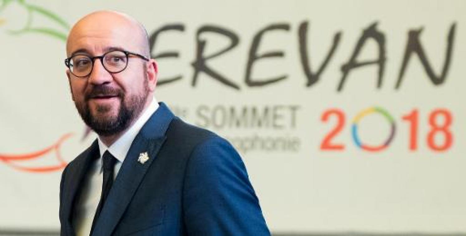 Charles Michel wil dat Francofonie gelijkheid mannen en vrouwen promoot