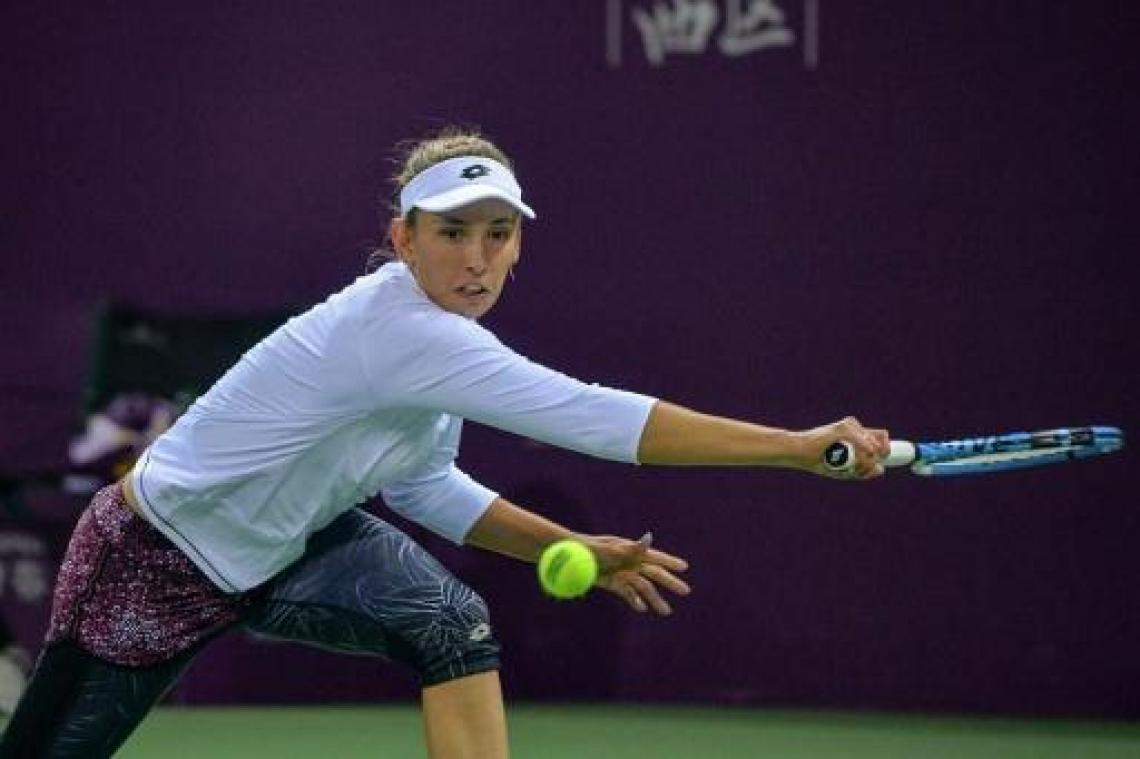 WTA Tianjin - Elise Mertens werd in China gecoacht door Australiër David Taylor