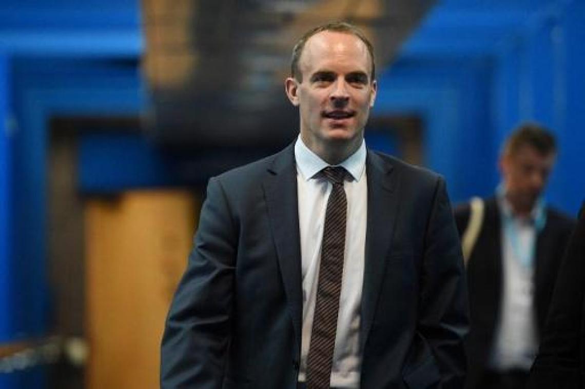 Brexit-minister Dominic Raab onverwacht in Brussel, akkoord lijkt in de maak