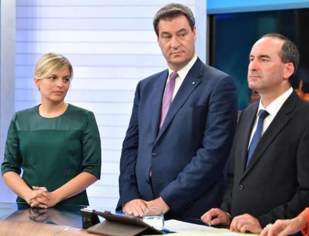 Verkiezingen Beieren - Federale regeringspartijen afgestraft in Beieren