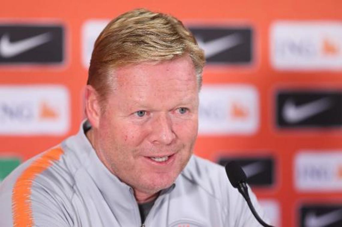 Ronald Koeman: "Oranje is er nog lang niet"