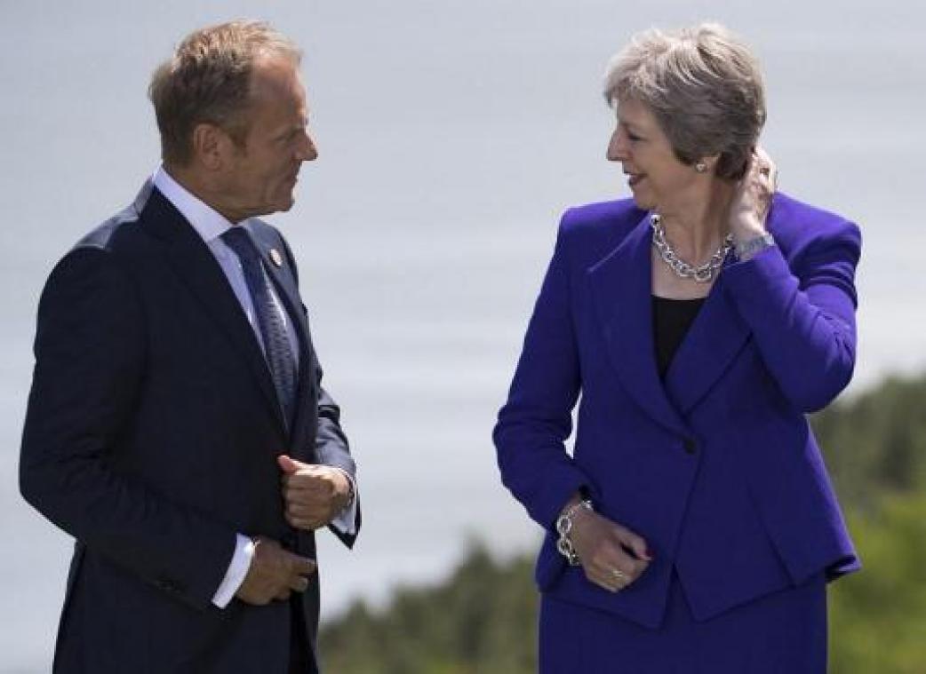 Tusk verwacht "nieuwe voorstellen" uit Londen